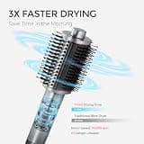 TYMO AIRBEAM 5-in-1 Ionic Blowout Hot Air Brush, 110,000 RPM, 1.57-Inch Barrel