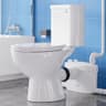 Ineflo 800W Macerating Toilet System Featuring Patented Top Access Panel