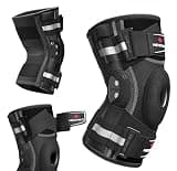 NEENCA Professional Hinged Knee Support with Patented X-Strap System