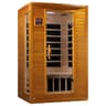 Dynamic Saunas Andora 2-Person Low EMF FAR Infrared Sauna w/ Red Light