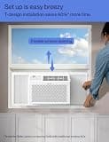 DELLA 10,000 BTU Smart Window Air Conditioner with Voice Control Integration
