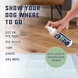 Rocco & Roxie Supply Co. Potty Training Go Here Attractant Spray for Puppies, 8 oz