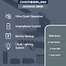 Chamberlain 1/2 HP Belt Drive Smart Garage Door Opener with Battery Backup