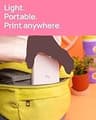 Canon Ivy 2 Mini Bluetooth Pocket Photo Printer Bundle with Zink Paper
