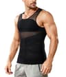 Nebility Men's Gynecomastia Sleeveless Slimming Compression Undershirt