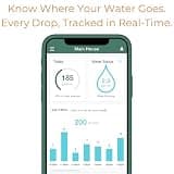 Flume 2X Smart Home Water Monitor and Leak Detector Easy Strap-On Sensor