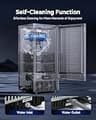 ICEVIVAL Undercounter Nugget Ice Machine with Dual Pull-Out Drawers, 70 lbs