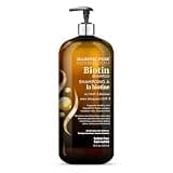 Majestic Pure Biotin Volumizing Shampoo for Hair Loss with DHT-3 Blocker (16 fl oz)