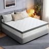 Glendan 3-Inch Extra Firm Bamboo Carbon Foam Mattress Topper, 5-Zone Design
