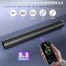 Puriom 100W Detachable Smart TV Soundbar and Stereo Tower Speaker System
