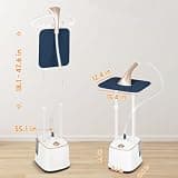 MOMOKOVA 2000W Steamer for Clothes Featuring Integrated 2-in-1 Ironing Board