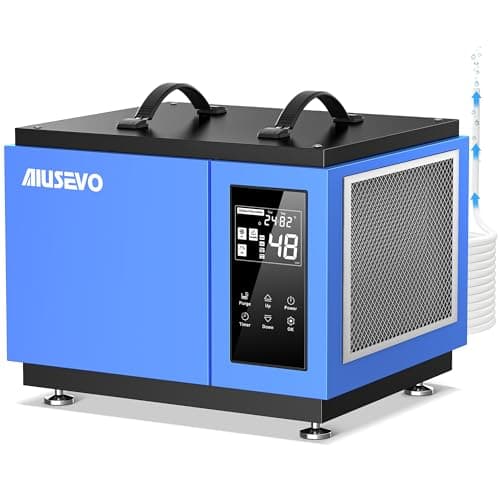 Aiusevo 75 Pint Crawl Space Dehumidifier for Low-Clearance Joist Mount
