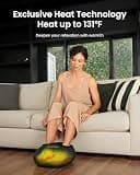 RENPHO Upgraded Shiatsu Foot Massager with Deep Kneading, Compression, and Heat