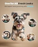oneisall 4-in-1 Dog Grooming & Paw Trimming Kit with 3-Speed Motor & LCD Display