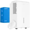 hOmeLabs 120-Pint Smart Wi-Fi Dehumidifier with Built-in Condensate Pump