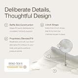 Coop Home Goods Essence Down Alternative Mattress Topper with 2-Inch Gusset