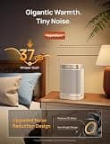 Dreo Atom One 1500W Portable Space Heater with 70-Degree Wide Oscillation