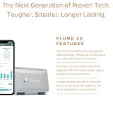 Flume 2X Smart Home Water Monitor and Leak Detector Easy Strap-On Sensor