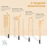 Pure Daily Care NuDerma Clinical Handheld High Frequency Skin Therapy Wand Machine
