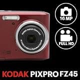 Kodak PIXPRO FZ45 Compact Digital Point-and-Shoot Camera with 27mm Lens