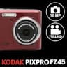 Kodak PIXPRO FZ45 Compact Digital Point-and-Shoot Camera with 27mm Lens