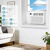 Electactic 10,000 BTU Window Air Conditioner with Auto Resume and Timer Setup