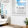 Electactic 10,000 BTU Window Air Conditioner with Auto Resume and Timer Setup