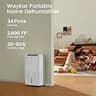 Waykar 34-Pint Energy Star Quiet Rotary Compressor Dehumidifier for 2000 Sq. Ft.