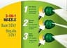 Scotts 190567 2-Gallon Pump Zero Lithium-Ion Battery Powered Garden Sprayer