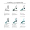 Smartwool Women's Ski Targeted Cushion Pattern Over-The-Calf Socks, Nightfall Blue