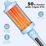 Farery 2.4-Inch Large Barrel Heated Round Brush with Triple PTC Heating Technology