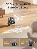 Dreo Whole Room Heater 714, 1500W Ceramic Tower Heater with 3D Oscillation