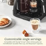 Cuisinart Coffee Center Barista Bar SS-4N1MBNAS 4-in-1 Coffee and Espresso Maker