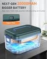 GEARGO 2026 Cordless Electric Lunch Box with 24000mAh Battery Capacity