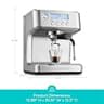 CASABREWS Ultra Advanced Espresso Machine with LCD Display & PID Control