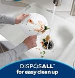 GE Disposall GFC720N Continuous Feed 3/4 HP Garbage Disposer with Drain Boost
