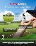 BirdiePulse 1300-Yard Golf Rangefinder with Slope, Magnetic Mount and HD Display