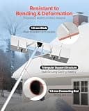 VEVOR 20-Foot Adjustable Aluminum Roof Snow Rake