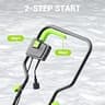 STEELITE 17-Inch Electric Corded Snow Shovel with Wheels
