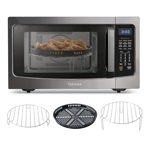 Toshiba ML-EC42P 4-in-1 Countertop Microwave, Air Fry & Convection Oven
