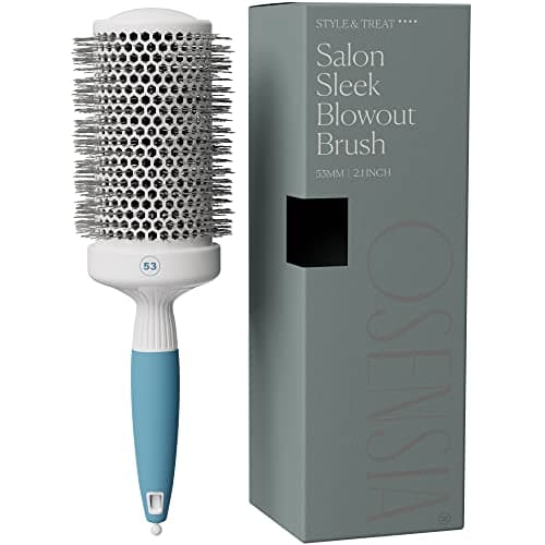 Osensia Professional Ceramic Ion Thermal Barrel Round Hair Brush, 2-Inch