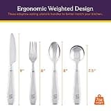 Special Supplies Premium Stainless Steel Weighted Silverware for Tremors