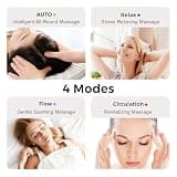 comrelax Head and Eye Massager for Forehead Relief with Built-In Heat