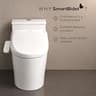 SmartBidet SB-2000 Electric Bidet Toilet Seat with Heated Seat and Air Dryer