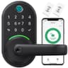 Yamiry Fingerprint Smart Door Knob with Keypad and 5-in-1 Keyless Entry