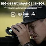 RIX Storm S2 Thermal Imaging Rifle Scope, 25mm Lens, 1422-Yard Detection, AMOLED Display