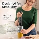 Braun MultiQuick 5 Vario Hand Blender with 21-Speed Control Thumb Wheel