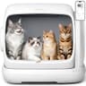 MeoWant 106L Self-Cleaning Cat Litter Box with App Tracking (SC09 Plus)