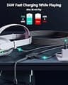 INIU 16FT High-Speed VR Link Cable for PC VR with Separate Continuous Charging Port
