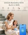 Philips Wi-Fi Door Lock with Fingerprint Passcode Keyless Entry and Auto Locking